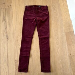 AG Velvet corduroy pants